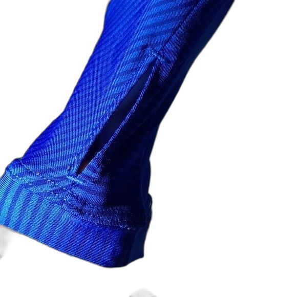 Athleta running top yoga blue shirt m medium a athletic athleisure womens - Picture 2 of 4